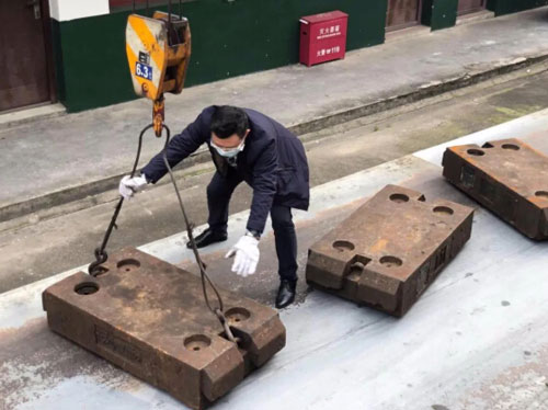 黃圩鎮在全鎮范圍內對在營業地磅開展專項檢查